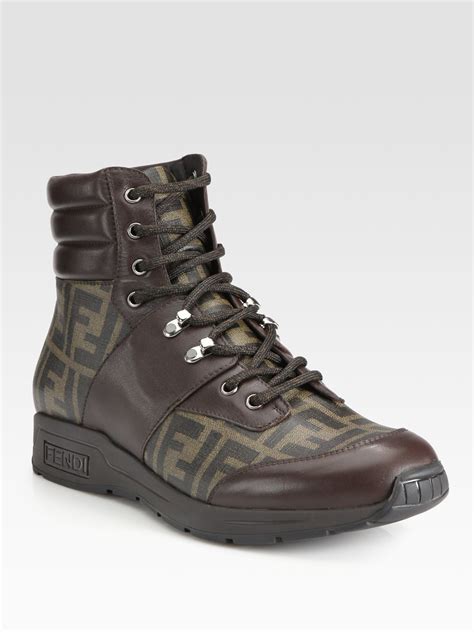 fendi boots second hand|fendi trekking boots.